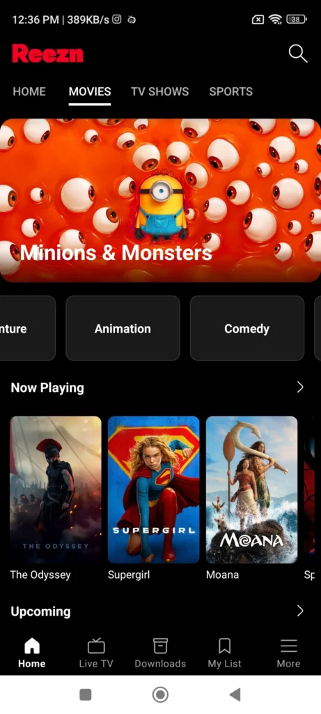 Reezn Screenshot image