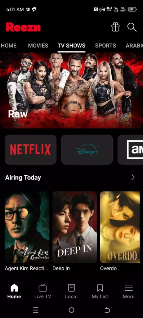 Reezn Screenshot image