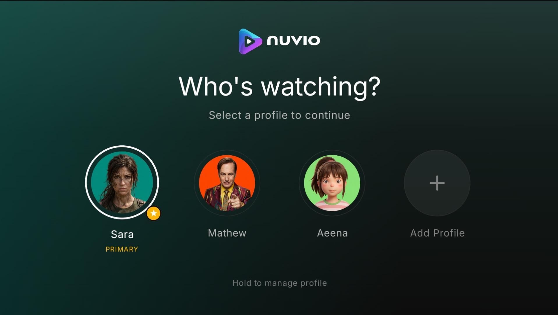 Nuvio + IPTV Screenshot image