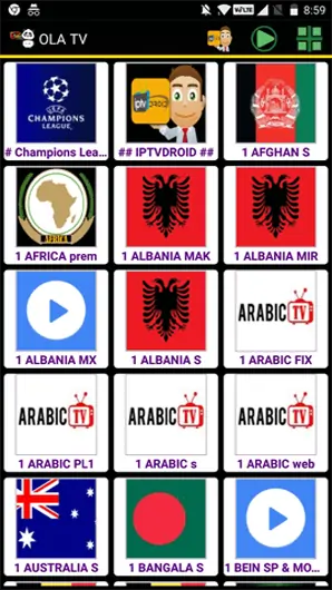 OLA TV Apk Screenshots
