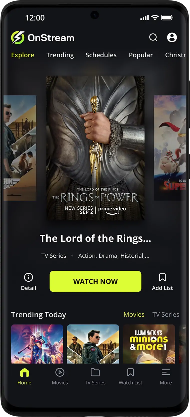 OnStream Screenshot image
